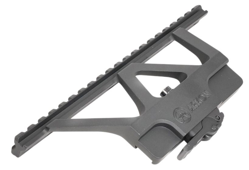 Быстросъемный боковой кронштейн ARKON с планкой weaver на Сайга/АК с выносом  